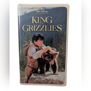 Disney's King of the Grizzlies VHS 2 For $14